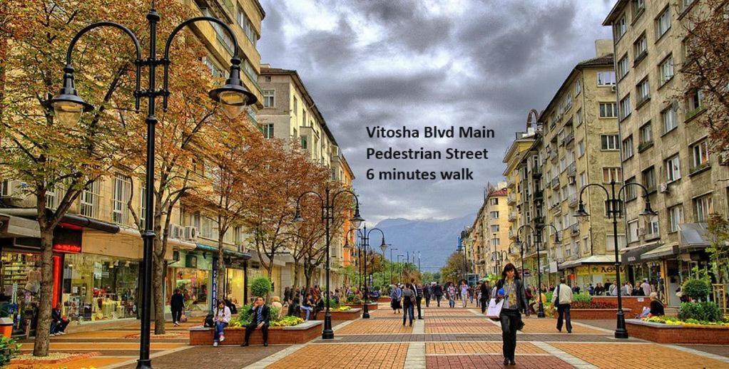 A Luxurious 2 Bedroom Apartment In Center Sofia Exteriör bild